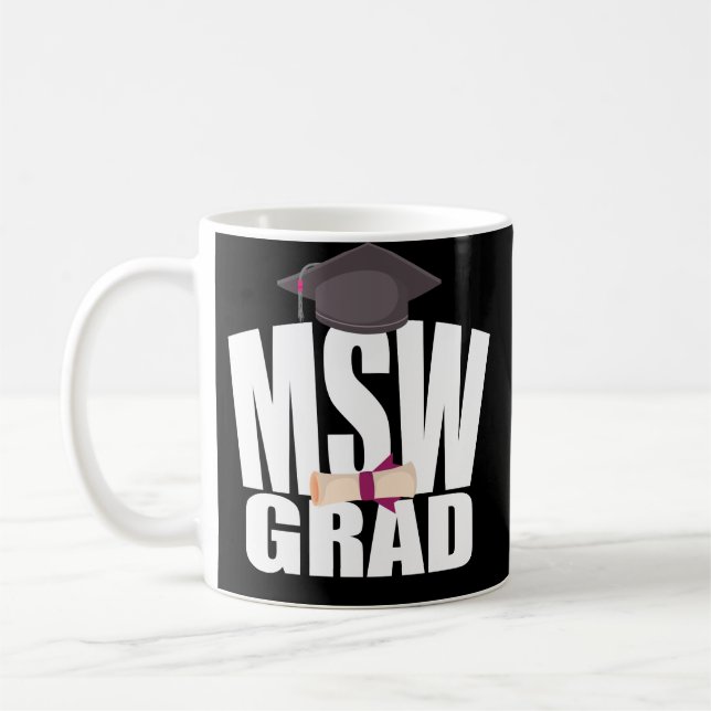 Maîtres de tasse de café de cadeau d'obtention du (Gauche)