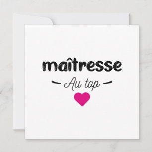 Maitress Card
