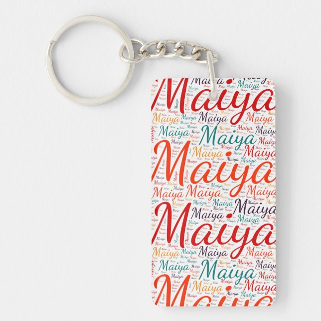 Maiya Keychain (Front)