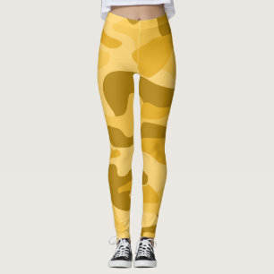 Maize Monocolor Camo Leggings