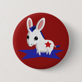 Maize the Democratic Donkey 2 Inch Round Button