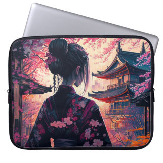 Maja Kirschblüten - Gerätehülle Laptop Sleeve