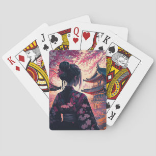 Maja Kirschblüten - Klassische Spielkarten Playing Cards