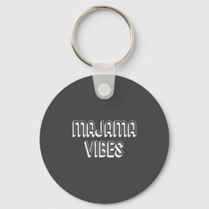 Majama Vibes - Gujarati Funny Keychain