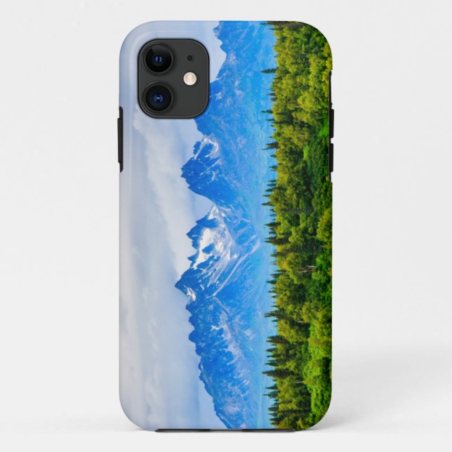 Majestic Alaska Mountains Case-Mate iPhone Case (Back)
