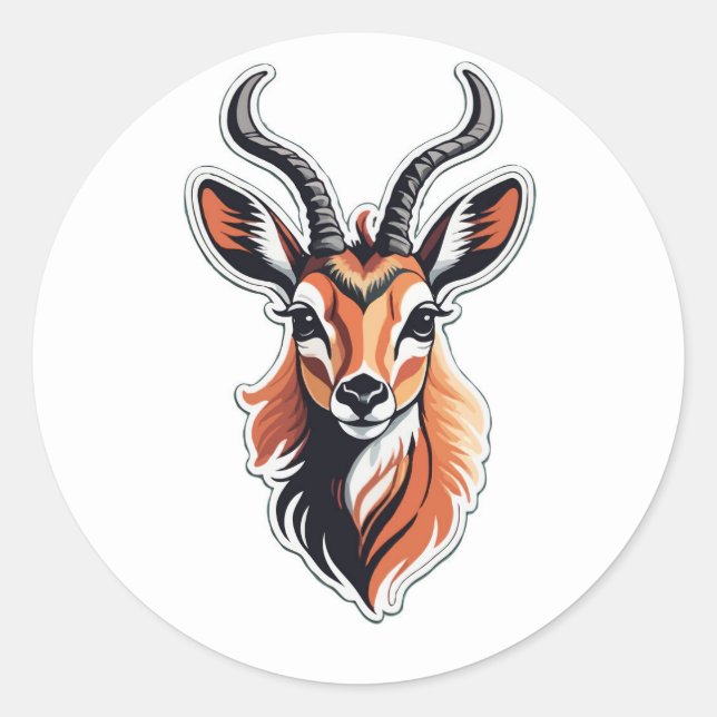 Majestic Antelope Sticker (Front)