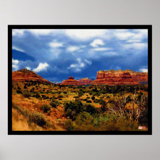 Majestic Arizona Desert 1 Poster