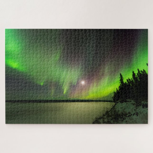 Majestic Aurora Jigsaw Puzzle (Horizontal)