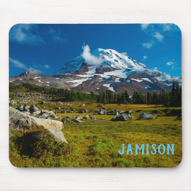 Majestic Autumn Rainier Mouse Pad (Front)