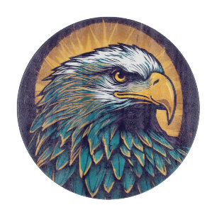 Majestic Bald Eagle Cutting Board