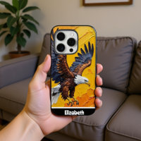 Majestic Bald Eagle In Flight 