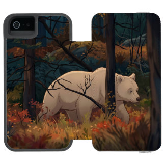 MAJESTIC BEAR INCIPIO WATSON™ iPhone 5 WALLET CASE