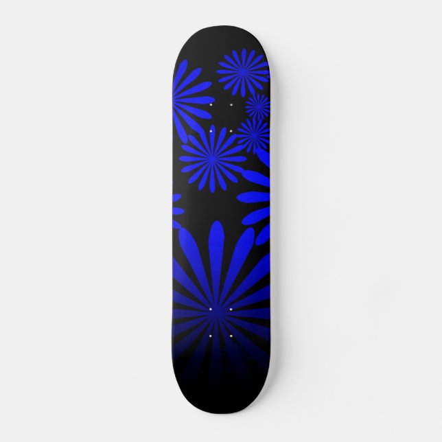 Majestic Blue Skateboard (Front)