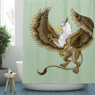 Majestic Brown Fantasy Griffin Mythical Gryphon