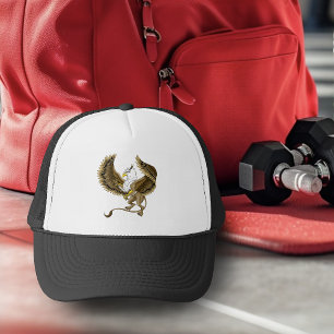 Majestic Brown Fantasy Griffin Mythical Gryphon Trucker Hat