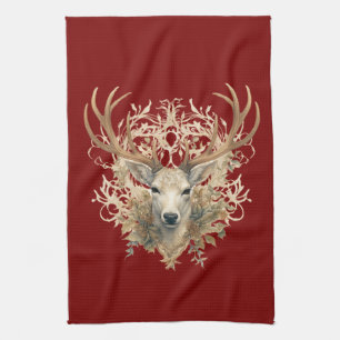 Majestic Buck - Woodland Lodge Decor Kitchen Towel