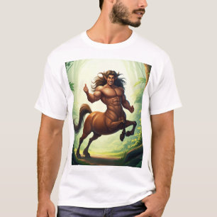 Majestic Centaur in Enchanted Forest T-Shirt