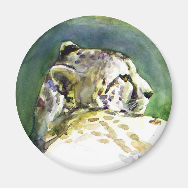 Majestic Cheetah Magnet (Front)