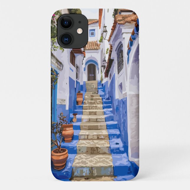 Majestic Chefchaouen Case-Mate iPhone Case (Back)