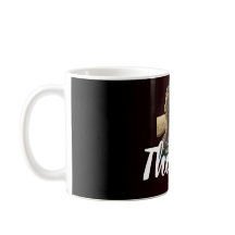 Majestic Cityscape Lion Spirit Animal Coffee Mug