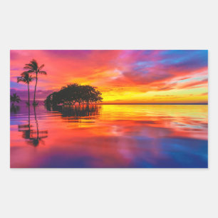 Majestic Clouds & Reflection Sticker