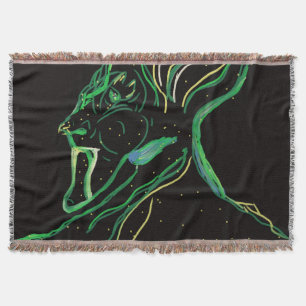Majestic Constellation  Throw Blanket