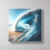 Majestic Crystal Clear Barrel Wave - Perfect