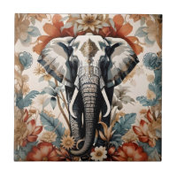 Majestic Decorated Elephant Wildlife