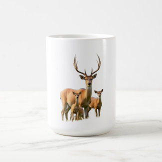 Majestic Deer Family Forest Nature Women's T-Shirt Coffee Mug