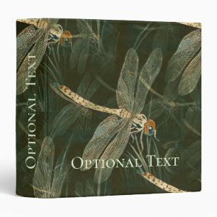 Majestic Dragonfly Pattern Binder