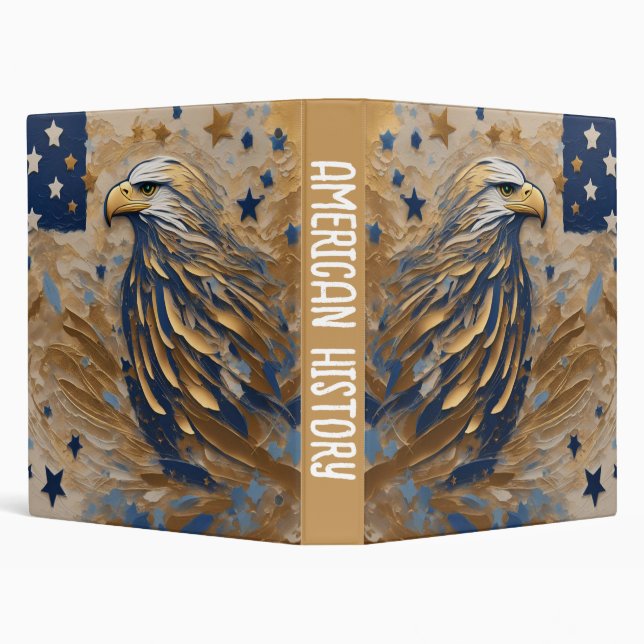Majestic Eagle: Emblem of Heritage Binder (Background)