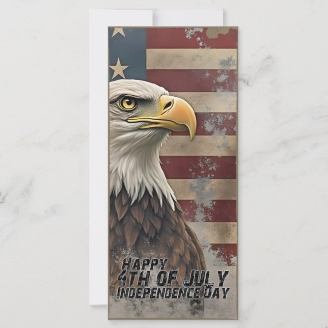 Majestic Eagle & Flag – Spirit of Freedom (Front)