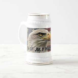 Majestic Eagle & Flag – Spirit of Freedom Beer Stein