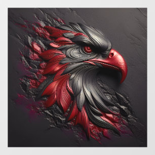 Majestic Eagle Gaze Window Cling