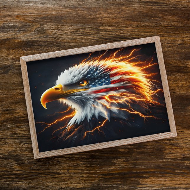 Majestic Eagle, Patriotic Display Poster (Creator Uploaded)