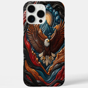 Majestic Eagle Scenic Art iPhone 16 Pro Max Case