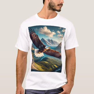 Majestic Eagle Soar T-Shirt Design
