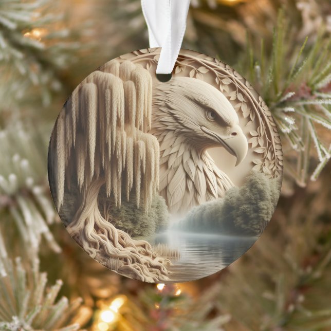 Majestic Eagle surplombant le lac Serene (Arbre)