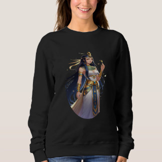 Majestic Egyptian Queen – Premium Anime Style Sweatshirt