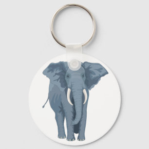 Majestic Elephant Keychain