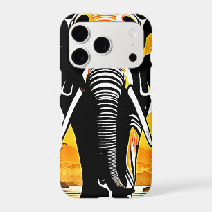 Majestic Elephant Sunset