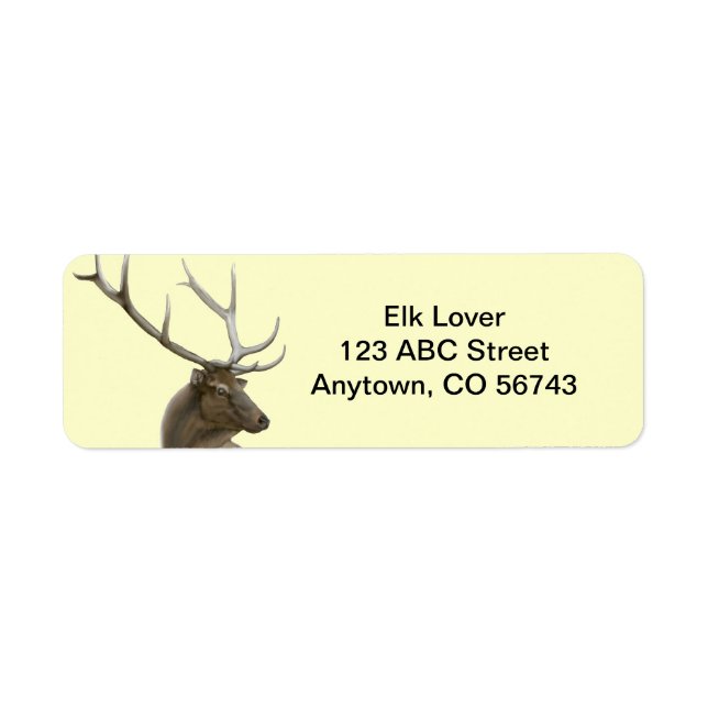 Majestic Elk Buck personnalisable (Devant)