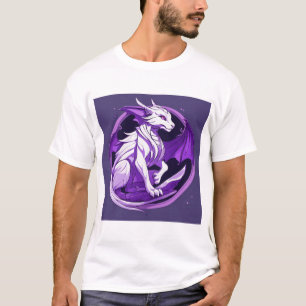Majestic Fire Guardian Dragon T-shirt