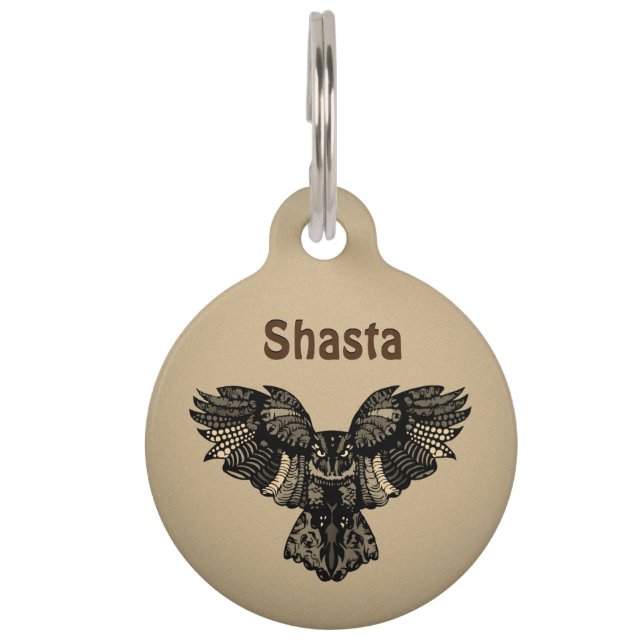 Majestic Flyer Pet ID Tag (Front)