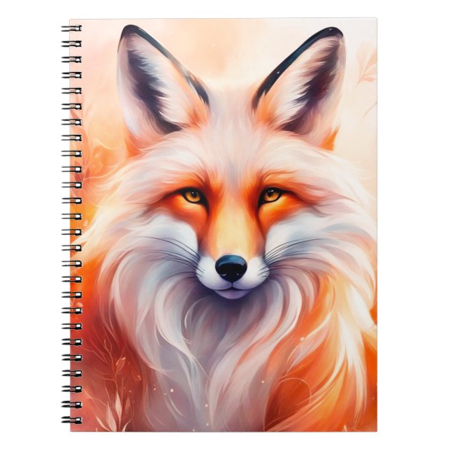 Majestic fox notebook (Front)