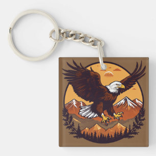 Majestic Freedom T-Shirt Keychain