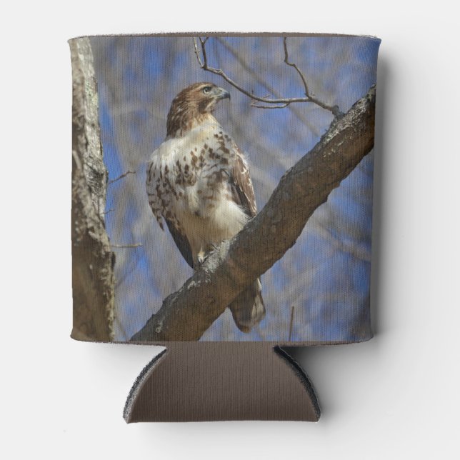 Majestic Hawk Can Cooler (Front)