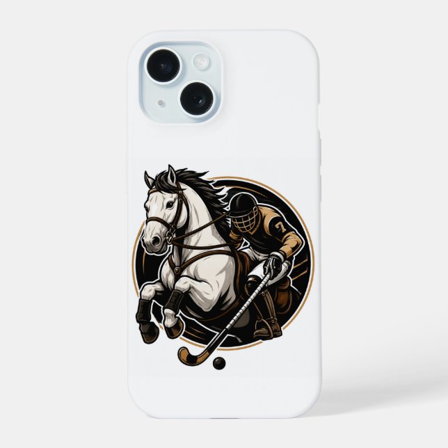 ​Majestic Horse Art iPhone 15 Case - Equestrian Ph (Back)