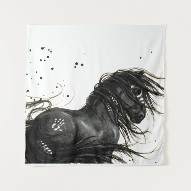 Majestic Horse by Bihrle Tapestry (Front)