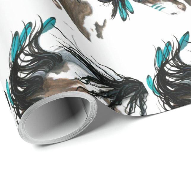 Majestic Horse by Bihrle Wrapping Paper (Roll Corner)